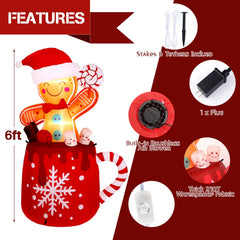 Crowye inflatable in yard demonstrating easy outdoor setup and festive presence