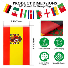 CrysGuard flags hung outdoors across a yard offering colorful weather-resistant décor