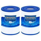Cryspool front view showing cartridge fit and easy replacement benefit
