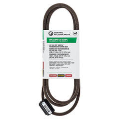 CUB CADET front view of OEM drive belt packaging showing part number for accurate replacement