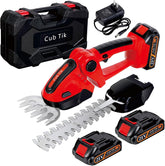 Cub Tik front view showing handle and blade for easy grip and control