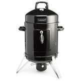 Cuisinart front view showing smoker exterior and lid for reliable performance