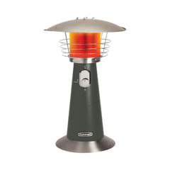 Cuisinart tabletop heater front view showing sleek design and portability benefit