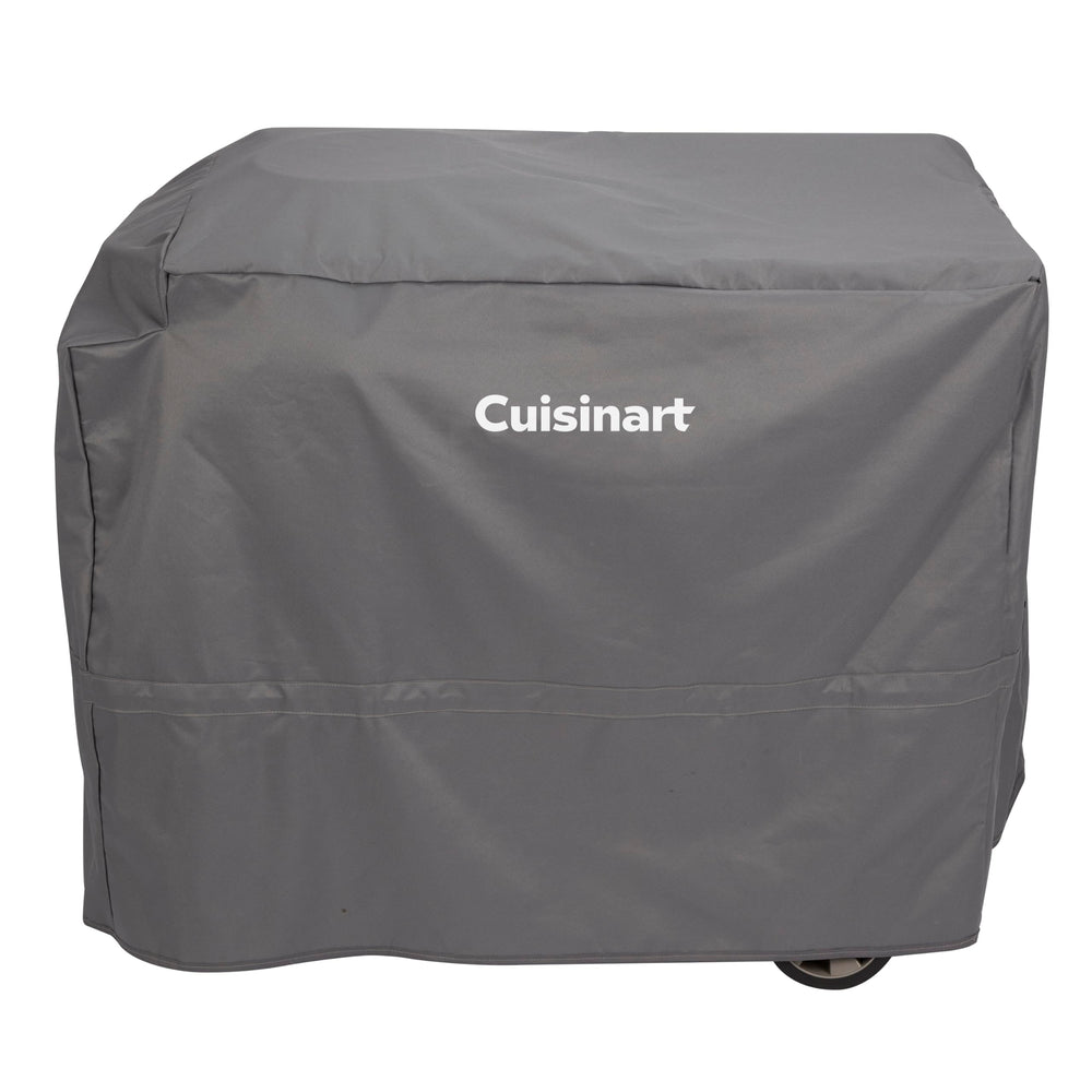Cuisinart front view cover fitting snugly protects station