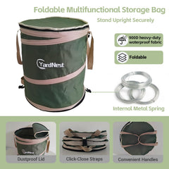 CYardNest hard shell base detail protecting ground and adding stability