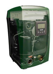 DAB E.Sybox Mini 3 installed under sink demonstrating quiet operation and steady home water pressure