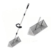 DAIDAIWANG front rake profile showing wide 16-inch screen for faster bait capture