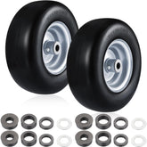 DaisyInner front view wheel assembly showing full tire and rim, easy replacement