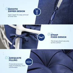 DANGHOOGY straps and attachment detail ensure secure chair anchoring