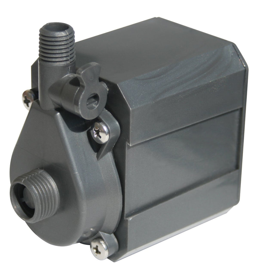 Danner Supreme Hydro‑Mag front view showing compact pump and cord, reliable circulation