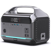 Daran front view showing compact portable power station and clear labeling for quick setup