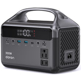 DaranEner front view showing compact power station and clear display, reliable portable power