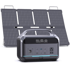 DaranEner front view power station showing outputs and compact benefits