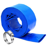 DAVCO front packaging showing durable pool backwash hose with clear benefit