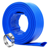 DAVCO front view of 2 inch pool backwash hose showing compact packaging and durability