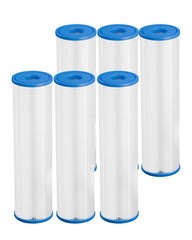 DAYEAR front view of 6-pack filters showing replacement supply benefit