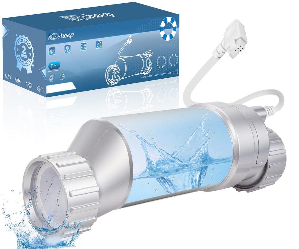 Dbsheep T-9 front view showing form and durable silver housing benefit longevity