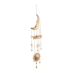 deco 79 detail of cone bells displays metal finish and gentle chime benefit