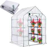DECOHS front zipper door showing easy access and secure closure for plant protection