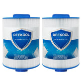 DEEKOOL PAS40-F2M front view showing filter shape and fit for easy replacement