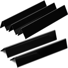 DELSbbq front view of five flavorizer bars showing fit and packaging benefit