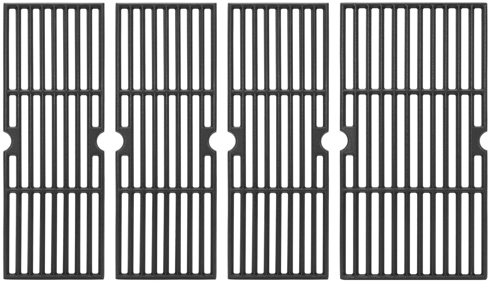 DELSbbq front view of replacement grates showing fit and finish for easy swap