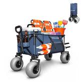 Deralumer X800 front view showing cargo tub and sturdy frame benefit easy loading