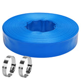 DERPIPE front view of hose showing label and 1.5 inch diameter for easy identification