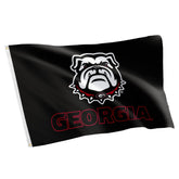 Desert Cactus UGA flag front view showing bold team logo for proud display