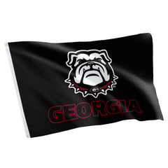 Desert Cactus UGA flag front view showing bold team logo for proud display