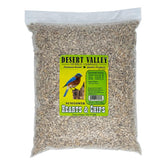 Desert Valley front packaging 5 lb bag showing resealable benefit