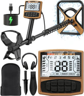 DetectTrek M55 front view showing full detector and benefits of portability