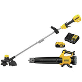 DEWALT string trimmer front view showing compact design and easy handling