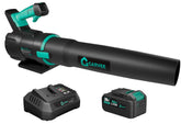 DEXSO front view of blower showing compact design and power