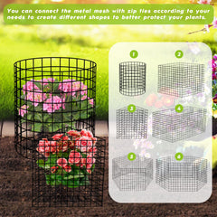 DFDNFF mesh texture highlighting PVC coating for rust resistance