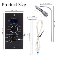 dibay dual meat probes inserted in meat showing real-time monitoring benefit