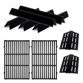 Dictirdy front view of replacement grates and bars showing complete kit benefits