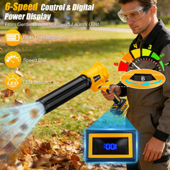 Dinftin extended nozzle attached reaching deep gutters for precision
