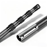 DOBEN front view of telescopic pool pole showing sleek profile and easy handling
