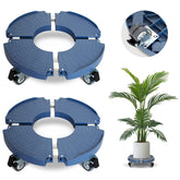 DOFIMATE front view assembled plant caddy showing compact support and mobility