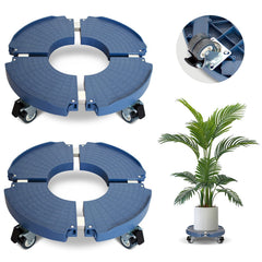 DOFIMATE front view assembled plant caddy showing compact support and mobility