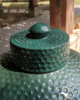 DOLAMOTY front view ceramic cap showing smooth glaze and weather protection