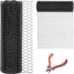 DOLEMODUO front view of 24x150 black wire roll showing compact packaging and length benefits