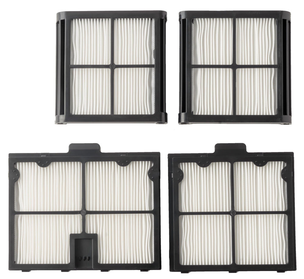 Dolphin front view of four-pack replacement panels showing genuine branding and fit