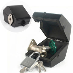 DONILIGA front view of faucet lock showing secure enclosure benefit