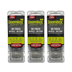 DoomBox front view showing clear enclosure and visible interior for quick checks