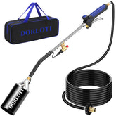 DORLOTI torch front profile showing robust nozzle and durable build for powerful performance