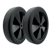 DOUBLE BRIDGE front view of 2-pack wheels showing fit and size for quick replacement