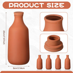 DoubleFill close-up of terracotta texture highlighting porous clay for slow water release