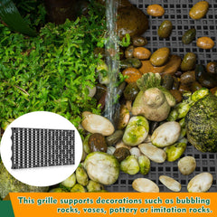 DoubleFill saw cutting grate to create pump access and easy customization